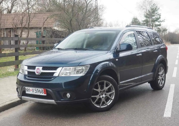 Fiat Freemont cena 43900 przebieg: 228890, rok produkcji 2015 z Braniewo małe 667